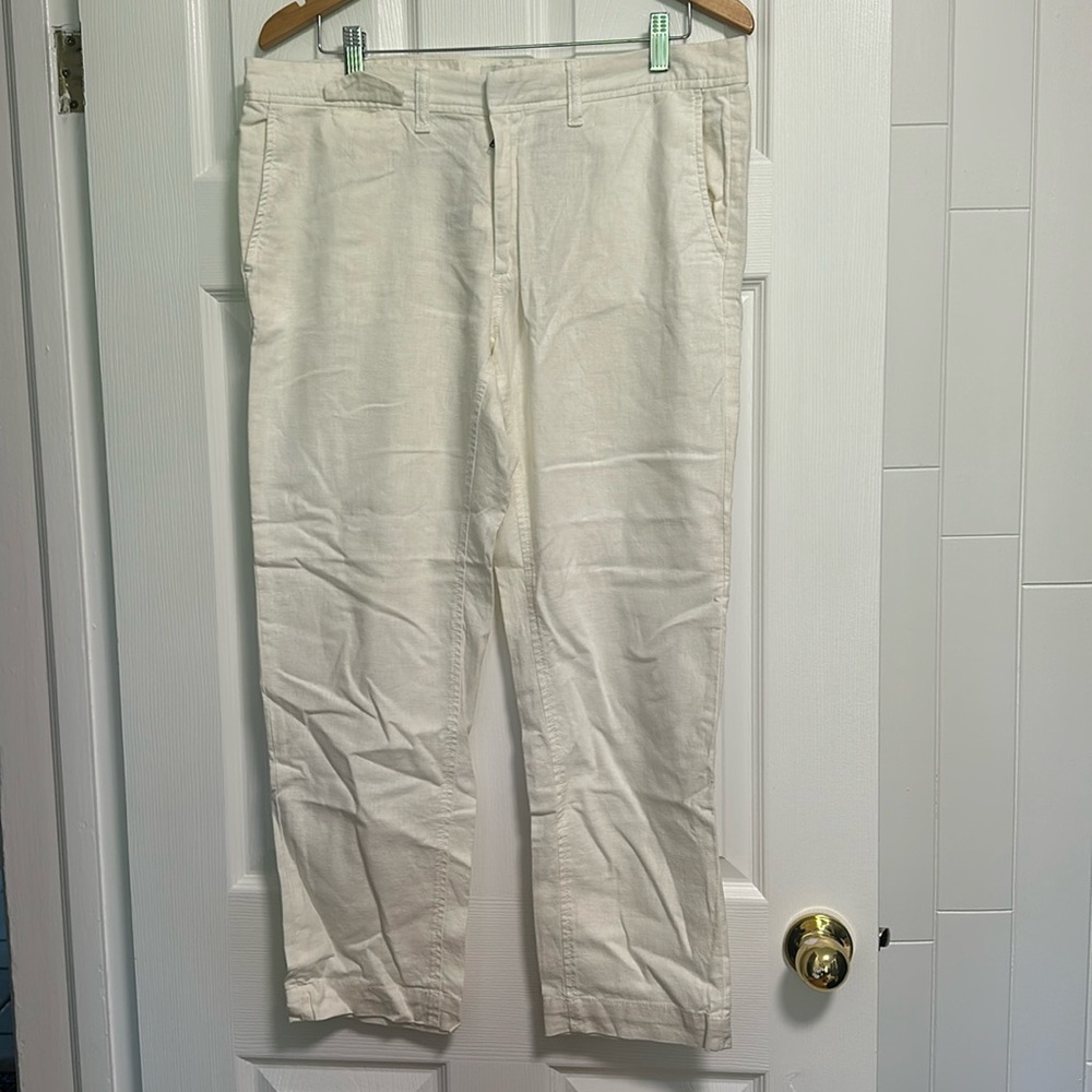 EUC Banana Republic ladies unlined linen pants